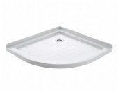 Curved Centre Waste Acrylic Shower Tray