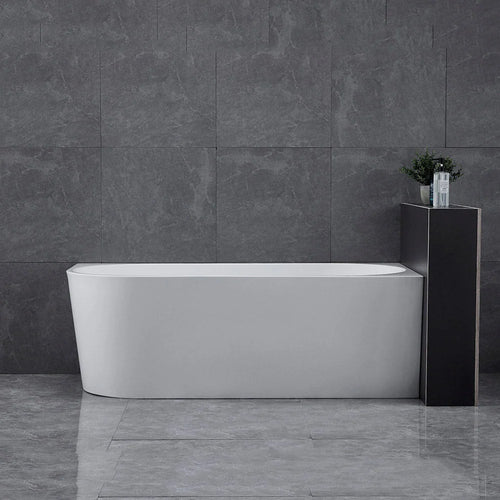 Corner Back to Wall Acrylic Bath Tub