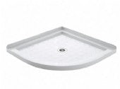 Curved Centre Waste Acrylic Shower Tray